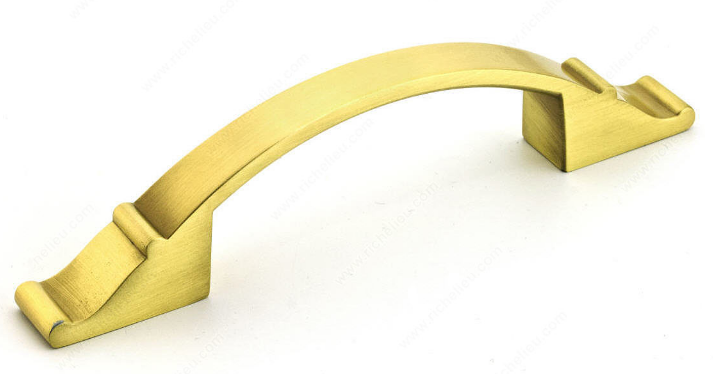 Richelieu Hardware 260676160 - Traditional Metal Pull Satin Brass